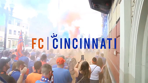 FC Cincinnati promotional video screenshot
